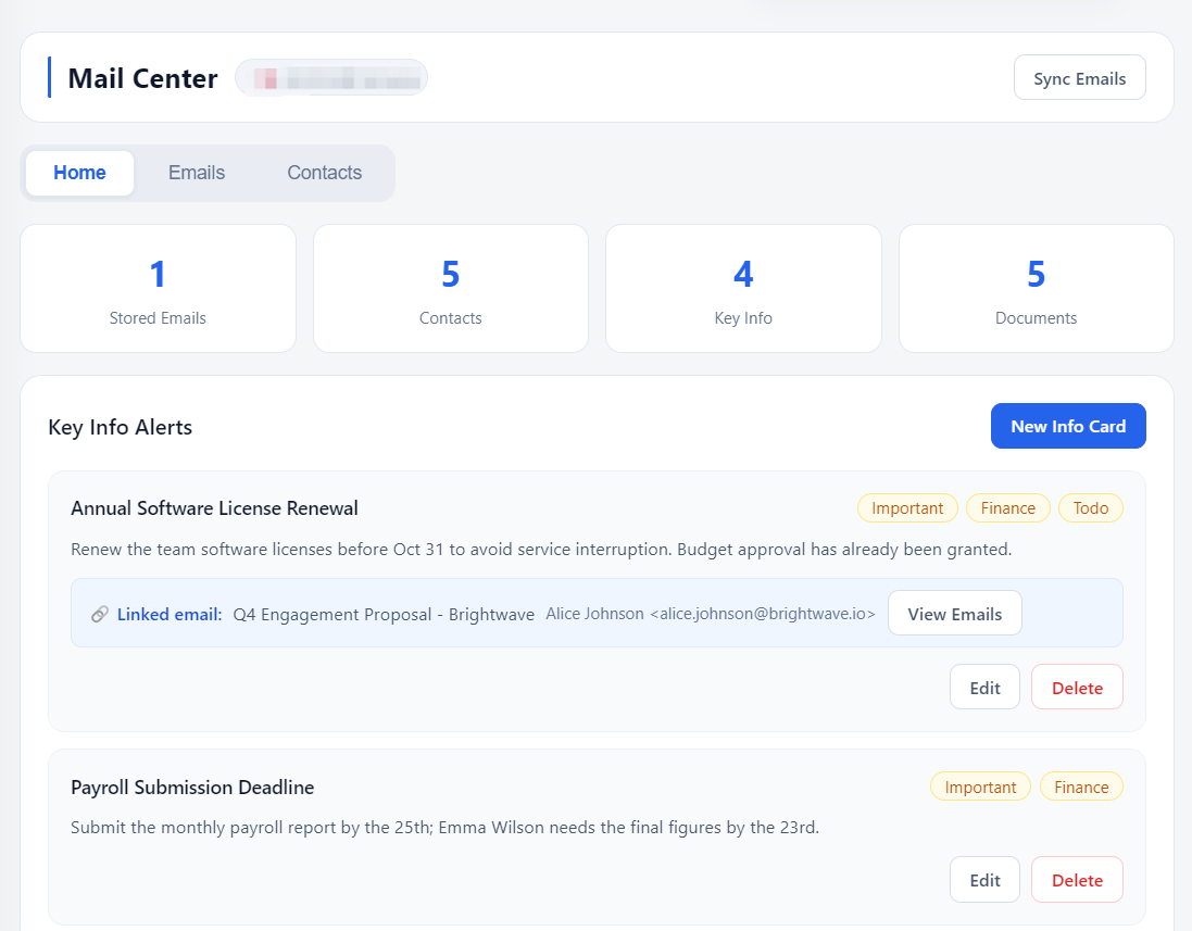 Email Management